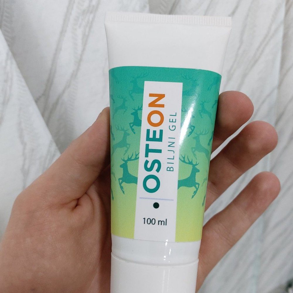 Osteon biljni gel, zelena tuba od 100 ml s jelenima