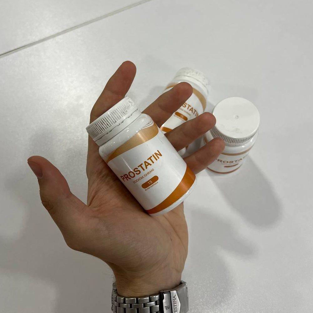Prostatin Caps, bočica s 15 biljnih kapsula