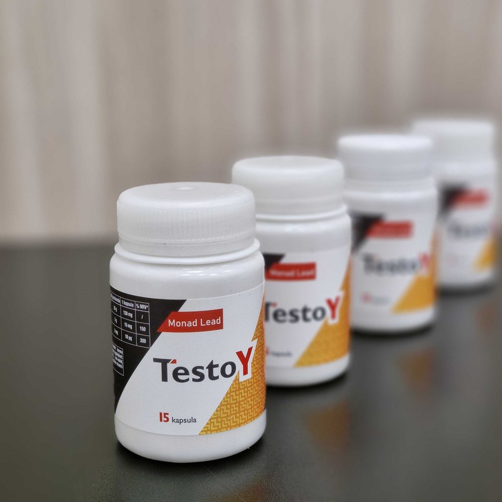 TestoY (bočica · 15 kapsula (7,5 g)) — prikaz 2